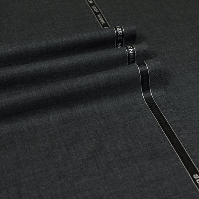 Standeven / Dark Grey Plain Weave / 100% High Twist Wool / 220gms / 27061