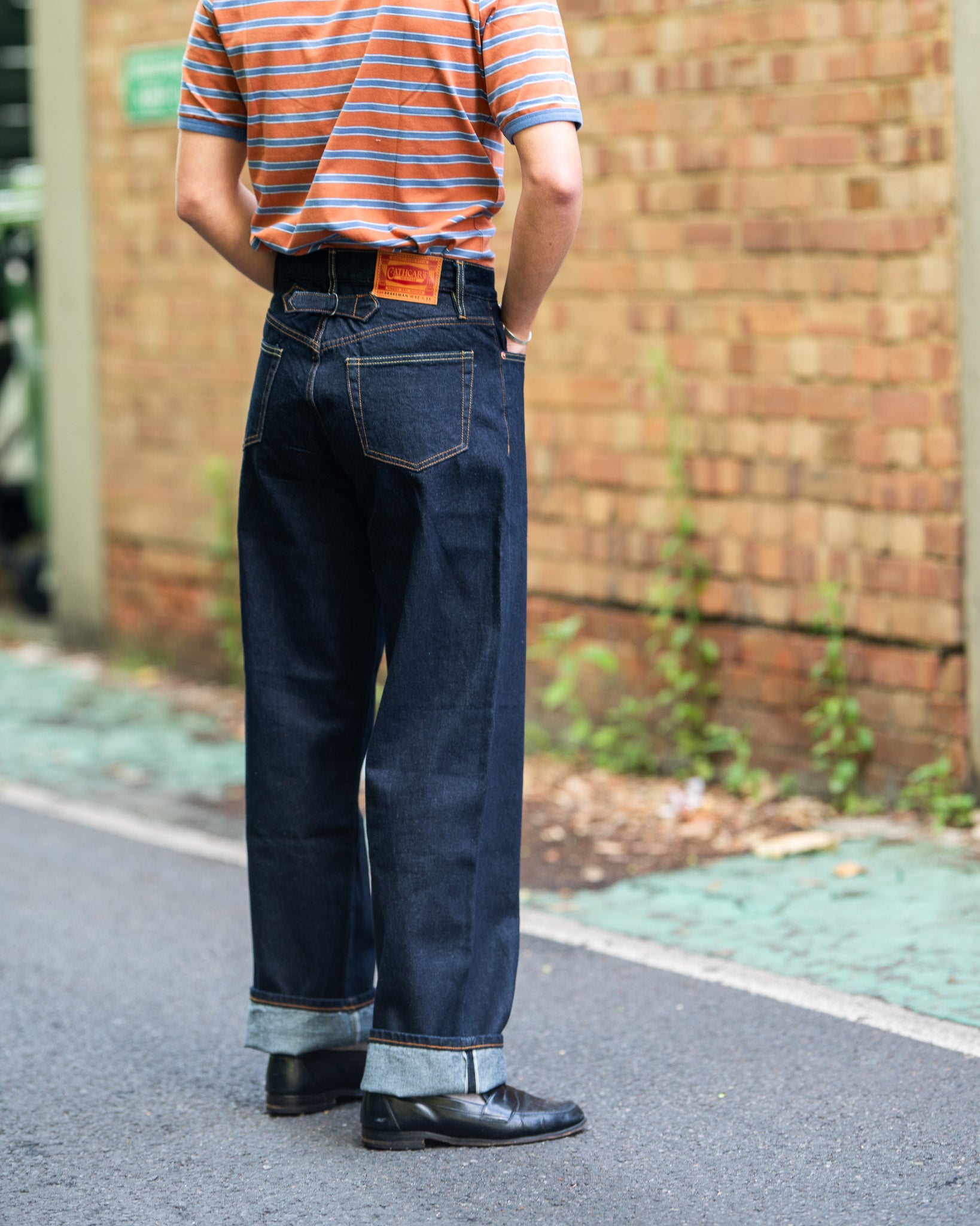 Men’s Vintage Workwear Inspired Clothing Brakeman Jeans  AT vintagedancer.com
