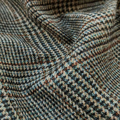 Magee / Green Glen Check Donegal Tweed / 100% Wool / 340/370gms / RN767/7248