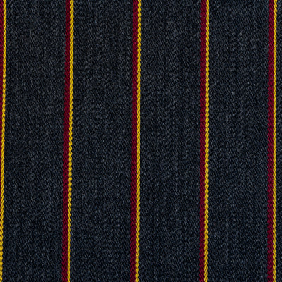 Moons / Grey & Claret & Gold Blazer Stripe / 60% Wool 40% Cotton / 410gms / W5459