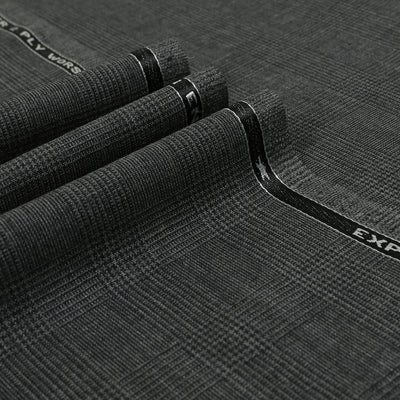 Standeven / Mid Grey Glen Check / 100% High Twist Wool / 310gms / 27005