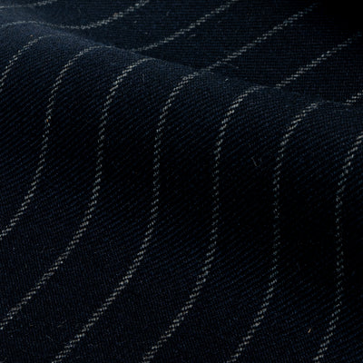 Dugdale / Navy Chalk Stripe / 100% Wool / 340gms / 3480