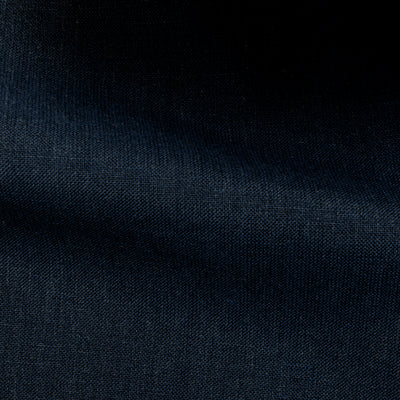 Alfred Brown / Navy Plain Weave / 78% Wool/ 22% Linen / 230gms / 1661/PLAIN/43