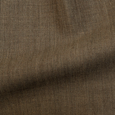 Alfred Brown / Tan Plain Weave / 78% Wool / 22% Linen / 260 gms / 1661/PLAIN/1305